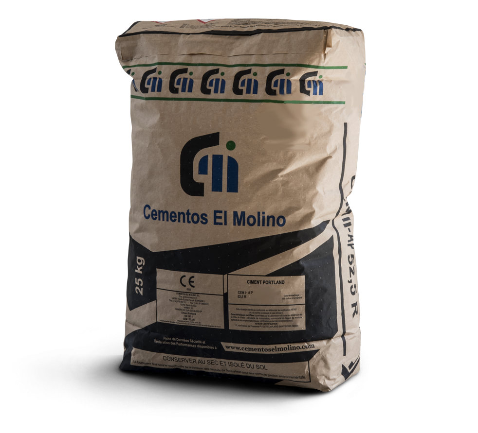 PALET CEMENTO CEM I 52,5 R (56 sacos por palet)