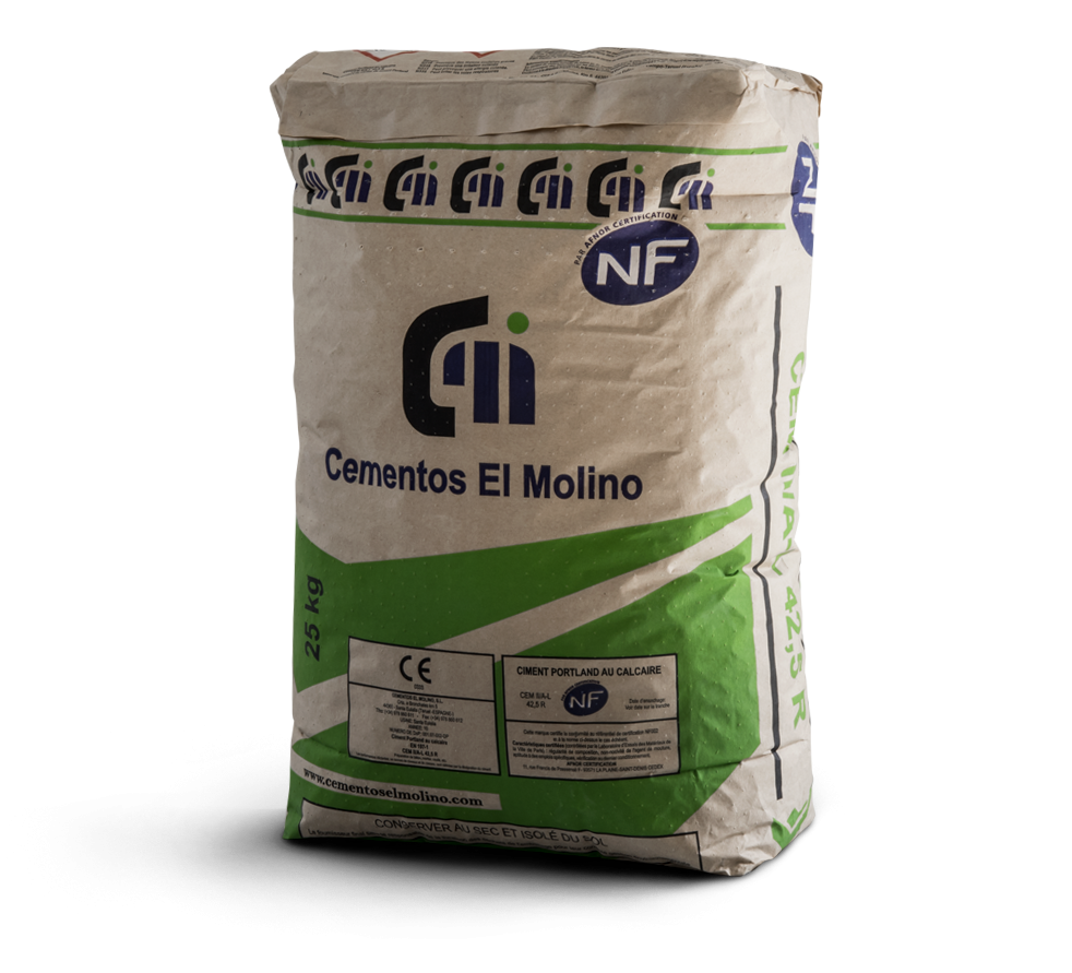 PALET CEMENTO CEM II/A-L 42,5 R (NF) (56 sacos por palet)
