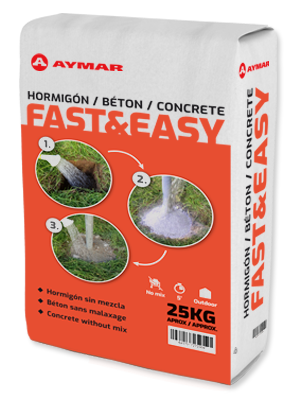 PALET HORMIGÓN FAST & EASY (56 sacos por palet)