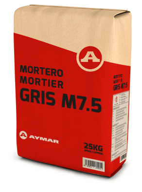 PALET MORTERO GRIS M7,5 (56 sacos por palet)
