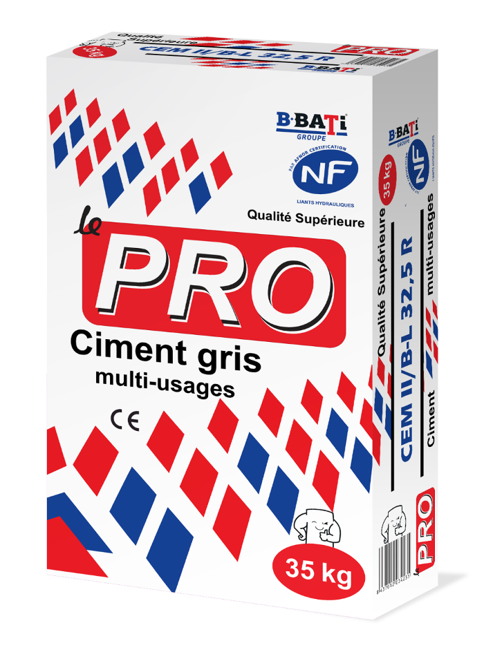 PALETTE CIMENT LE PRO NF  (42 sacs x palette)