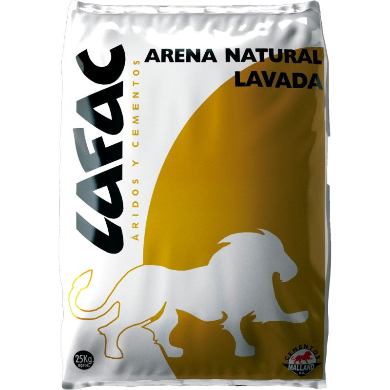 PALET ARENA NATURAL LAVADA 0/4  (56 sacos por palet)