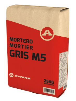 PALET MORTERO GRIS M5  (56 sacos por palet)