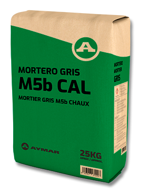 PALET MORTERO GRIS M5b CAL  (56 sacos por palet)